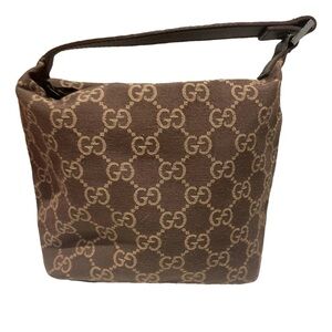 Gucci brown pouch vintage bag